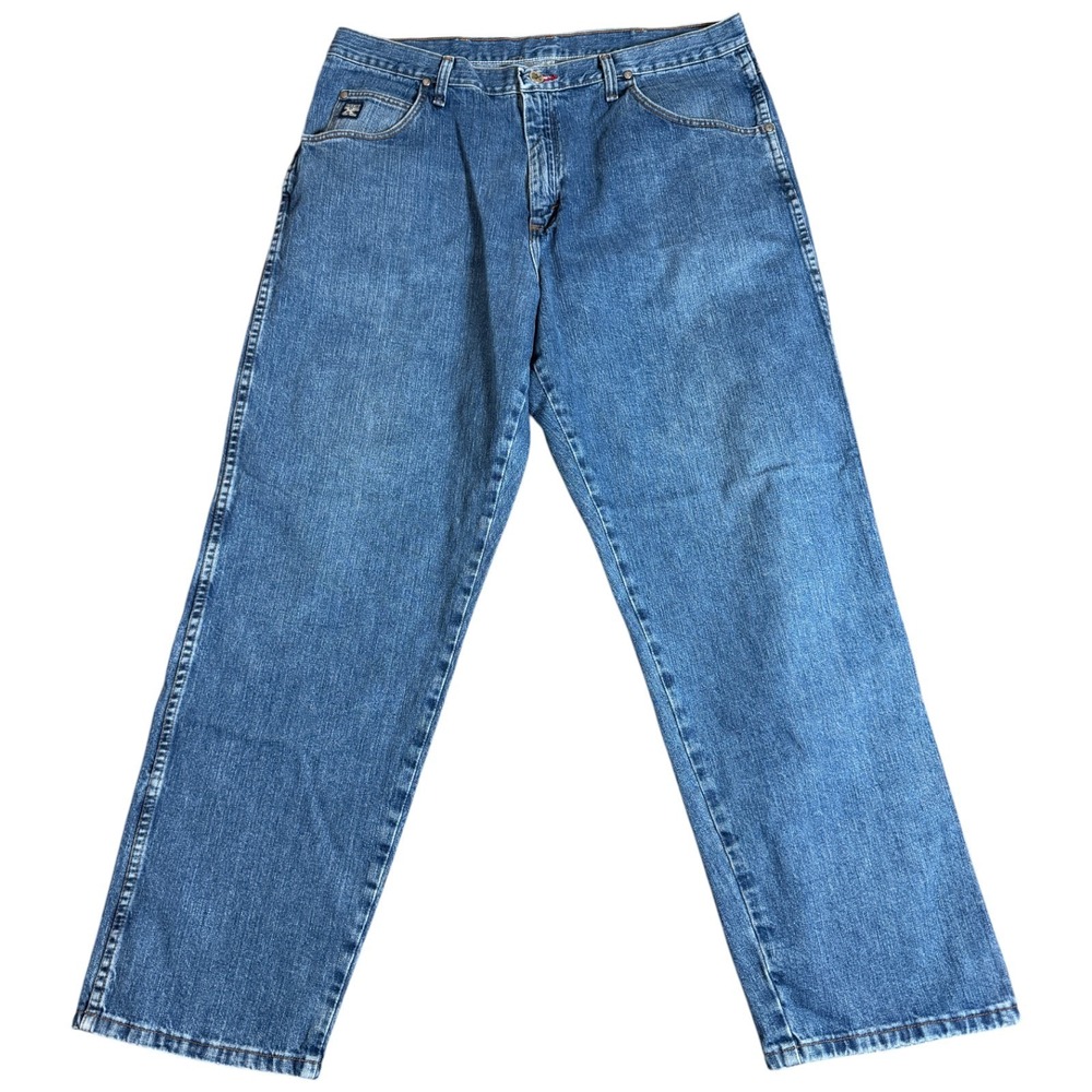 Wrangler 20X Bootcut Jeans Men 37x32 Vintage Straight Style 42‎ Loose Cowboy